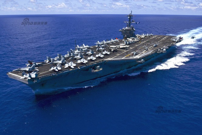 Siêu tàu sân bay USS Carl Vinson của Mỹ rời Thái Bình Dương - ảnh 9