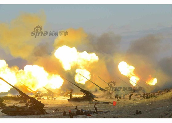 1000 khẩu pháo Triều Tiên đồng loạt khai hỏa - ảnh 17