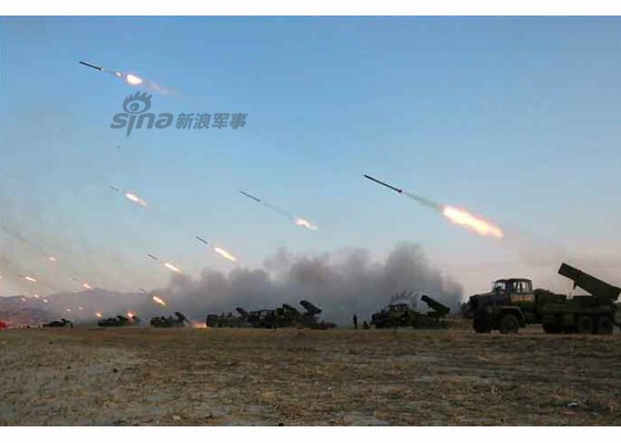 1000 khẩu pháo Triều Tiên đồng loạt khai hỏa - ảnh 19