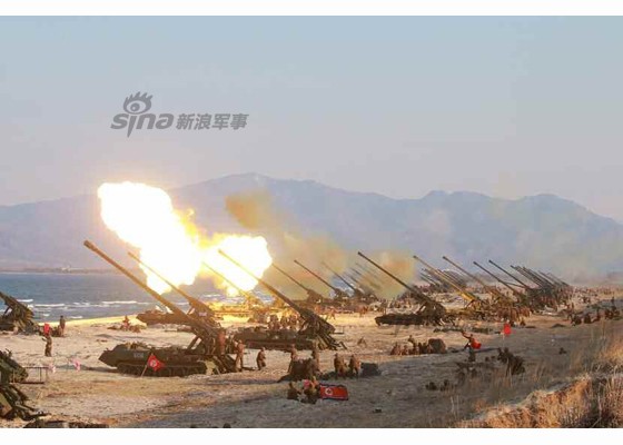 1000 khẩu pháo Triều Tiên đồng loạt khai hỏa - ảnh 20