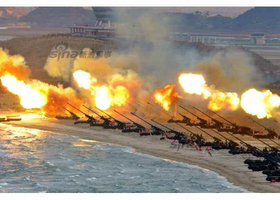 1000 khẩu pháo Triều Tiên đồng loạt khai hỏa - ảnh 22