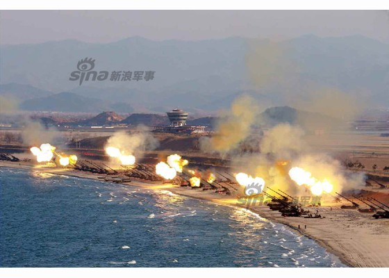 1000 khẩu pháo Triều Tiên đồng loạt khai hỏa - ảnh 6
