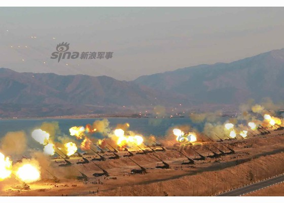 1000 khẩu pháo Triều Tiên đồng loạt khai hỏa - ảnh 9