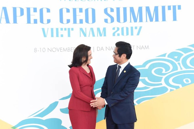 ‘Bóng hồng’ quyền lực Facebook phát biểu tại APEC CEO Summit - ảnh 10