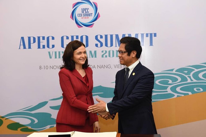 ‘Bóng hồng’ quyền lực Facebook phát biểu tại APEC CEO Summit - ảnh 7