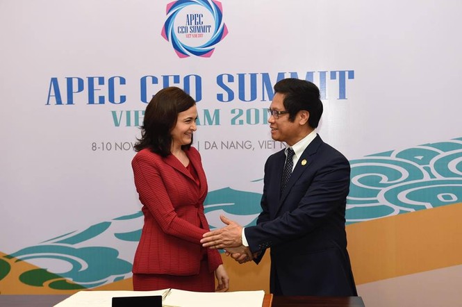 ‘Bóng hồng’ quyền lực Facebook phát biểu tại APEC CEO Summit - ảnh 8
