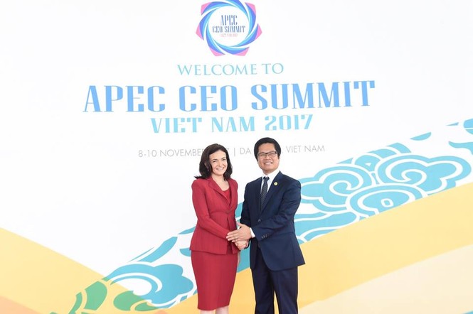 ‘Bóng hồng’ quyền lực Facebook phát biểu tại APEC CEO Summit - ảnh 9