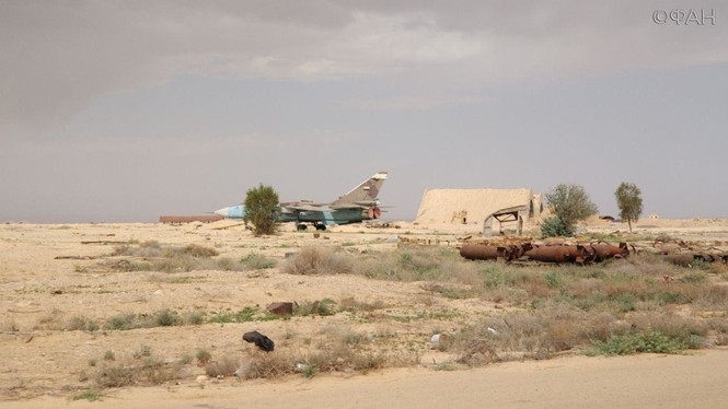 Nga công bố hình ảnh độc quyền vụ Israel không kích căn cứ Syria - ảnh 2