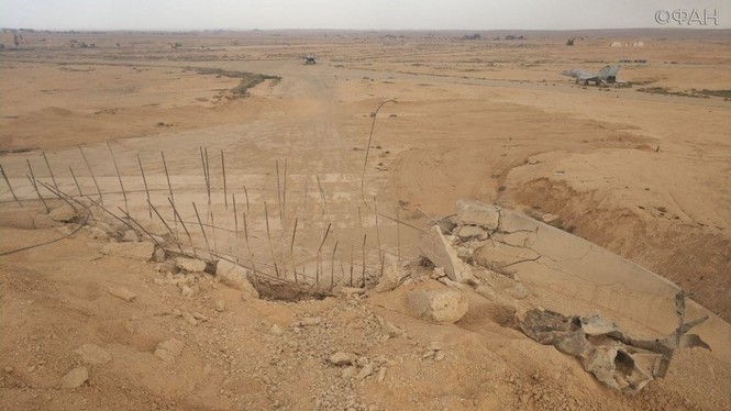 Nga công bố hình ảnh độc quyền vụ Israel không kích căn cứ Syria - ảnh 3