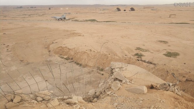 Nga công bố hình ảnh độc quyền vụ Israel không kích căn cứ Syria - ảnh 7