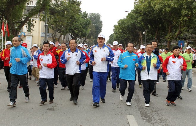 Tập đoàn Hương Sen đồng hành cùng “Ngày chạy Olympic vì sức khoẻ toàn dân” - ảnh 1