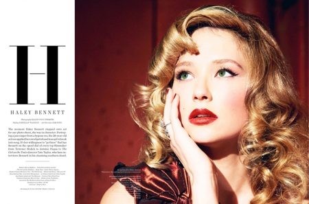 'Cô đào lẳng lơ' Haley Bennett nóng bỏng và gợi tình - ảnh 2
