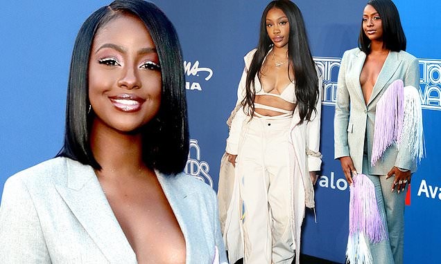 Nàng mẫu 9x Justine Skye diện mốt không nội y gợi cảm đi sự kiện - ảnh 8