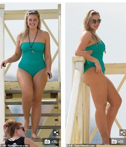 Người mẫu ngoại cỡ Iskra Lawrence chụp hình nóng bỏng với loạt bikini - ảnh 14