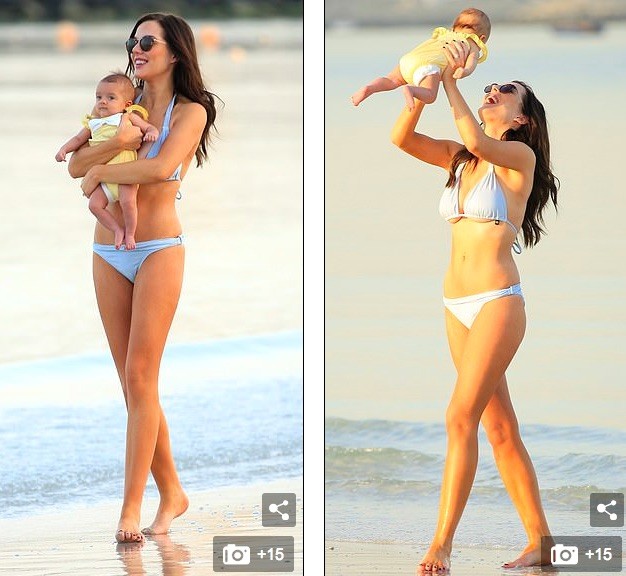 Kiều nữ Helen Flanagan về dáng đẹp như tạc tượng sau 5 tháng sinh con - ảnh 5