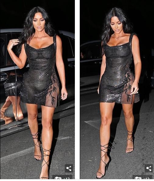 Kim Kardashian lại khiến fan phát 'sốt' với body nóng 'bỏng mắt' - ảnh 7