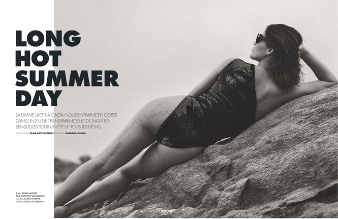 'Biểu tượng sex' Laetitia Casta khoả thân nóng bỏng trên tạp chí ở tuổi 41 - ảnh 8