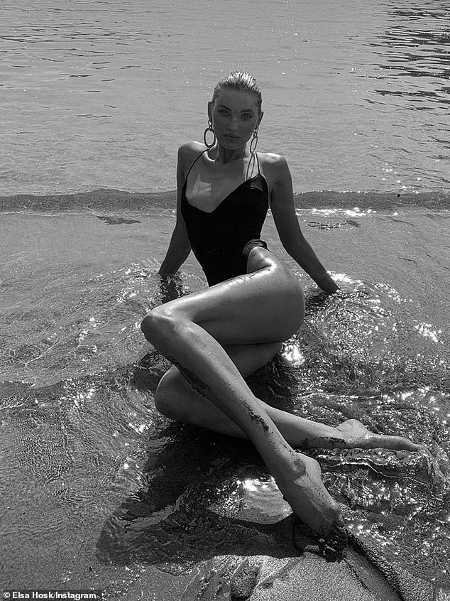 'Thiên thần nội y' Elsa Hosk dáng nuột nà mê đắm - ảnh 6