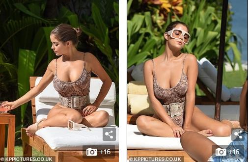 Mẫu nội y Demi Rose tạo dáng chụp ảnh quyến rũ, khoe ngực đầy hút mắt - ảnh 9