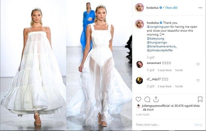 Mê mẩn ngắm body 'cực phẩm' của 'thiên thần nội y' Elsa Hosk - ảnh 1