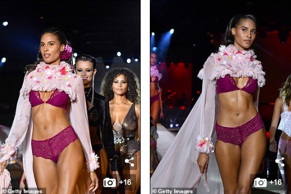 Siêu mẫu nội y Cindy Bruna đẹp nuột nà mê hoặc trên sàn catwalk - ảnh 5