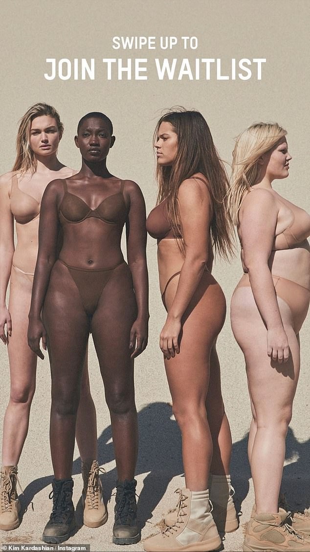 Kim Kardashian lại khiến fan 'đứng ngồi không yên' với nội y màu nude - ảnh 4