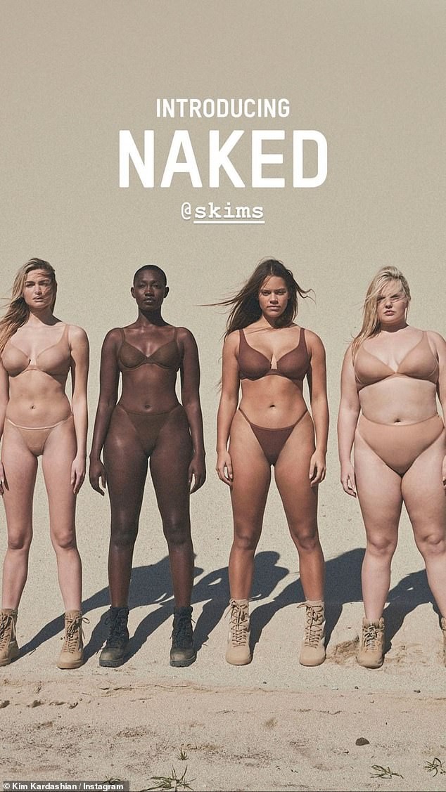 Kim Kardashian lại khiến fan 'đứng ngồi không yên' với nội y màu nude - ảnh 6