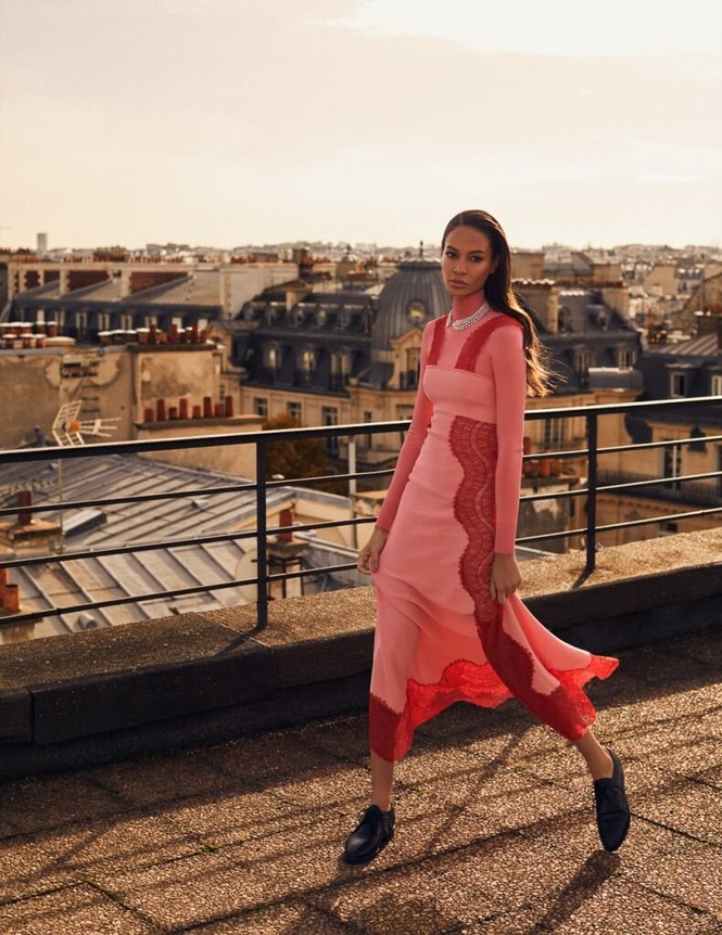 Mê mẩn ngắm Joan Smalls - 'viên ngọc đen' của làng mốt - ảnh 6