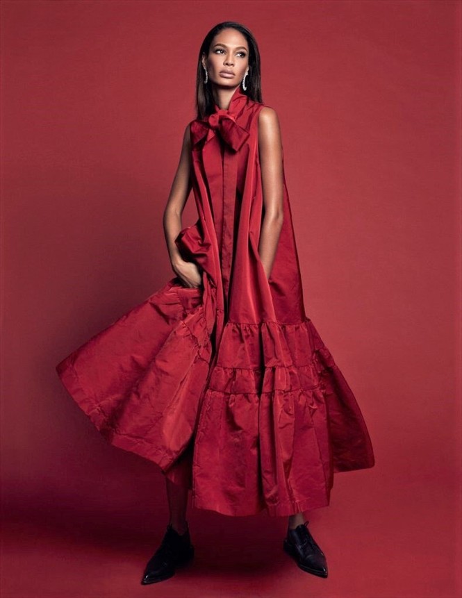 Mê mẩn ngắm Joan Smalls - 'viên ngọc đen' của làng mốt - ảnh 8
