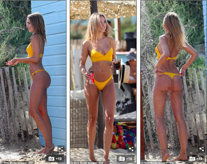 Kimberley Garner căng tràn sức sống với bikini siêu bé - ảnh 1