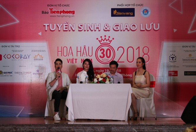 Hoa hậu Việt Nam 2018: tuyển sinh và giao lưu với sinh viên Đại học Hải Phòng - ảnh 4