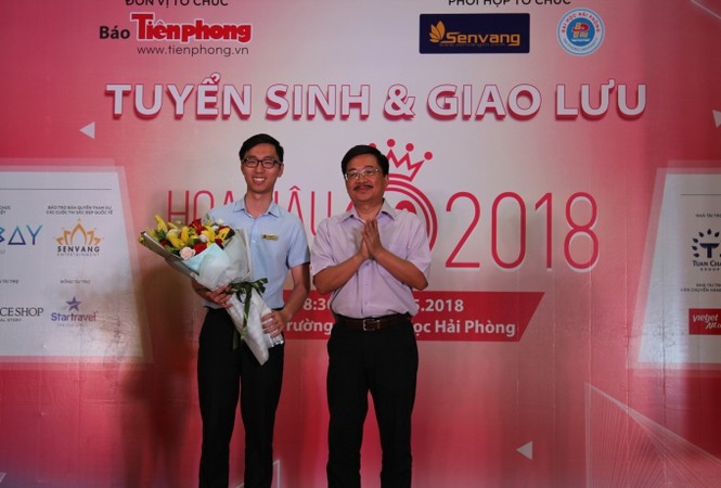 Hoa hậu Việt Nam 2018: tuyển sinh và giao lưu với sinh viên Đại học Hải Phòng - ảnh 5