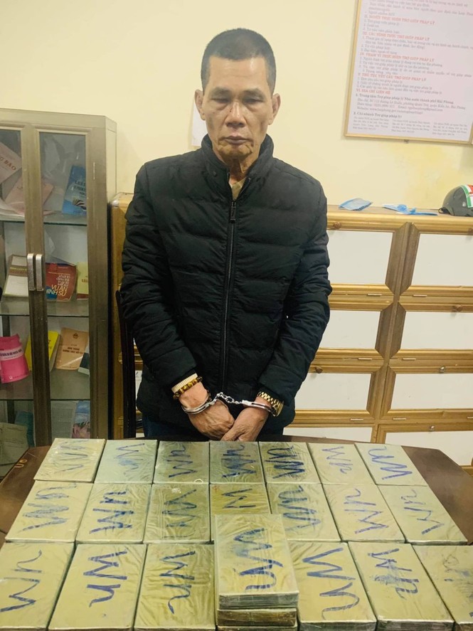 Hải Phòng triệt phá đường dây ma túy, thu giữ 44 bánh heroin - ảnh 2