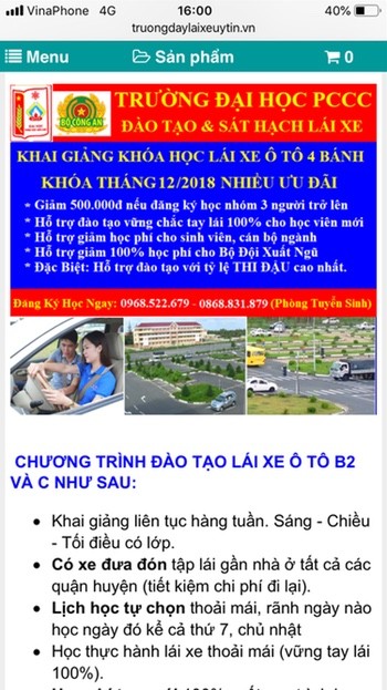 Phát hiện trung tâm “mạo danh” trường dạy lái xe công an - ảnh 4