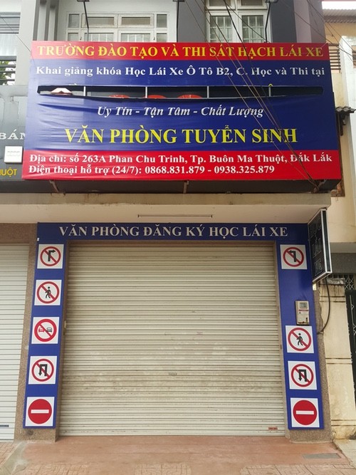 Phát hiện trung tâm “mạo danh” trường dạy lái xe công an - ảnh 3