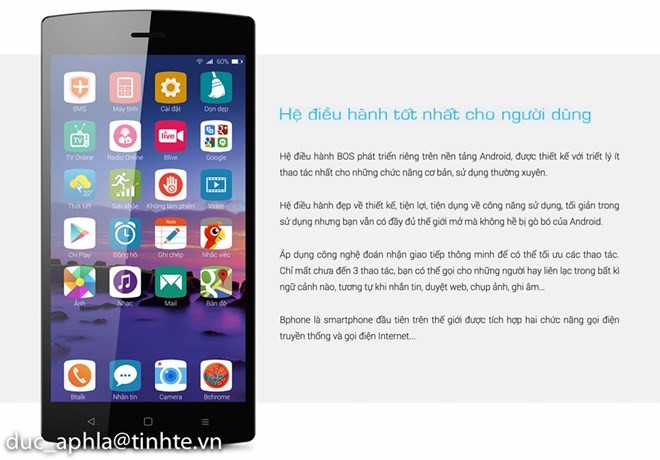 Giá Bphone mạ vàng đắt ngang iPhone 6 Plus - ảnh 47