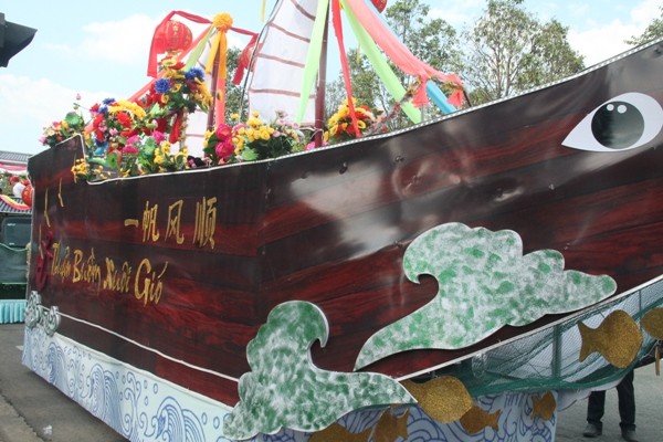 Hình ảnh ấn tượng tại Lễ hội cung nghinh Thánh giá Thiên Hậu Thánh Mẫu - ảnh 1
