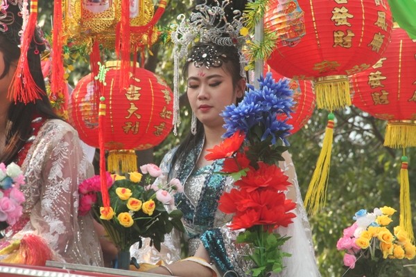Hình ảnh ấn tượng tại Lễ hội cung nghinh Thánh giá Thiên Hậu Thánh Mẫu - ảnh 4