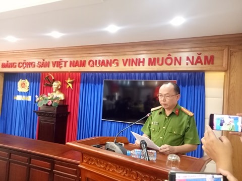 Họp báo công bố thông tin vụ thảm sát ở Bình Dương - ảnh 1