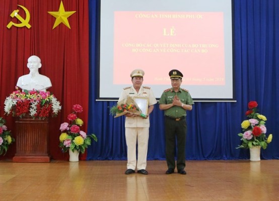 Công bố quyết định điều động nhân sự của Bộ Công an - ảnh 1