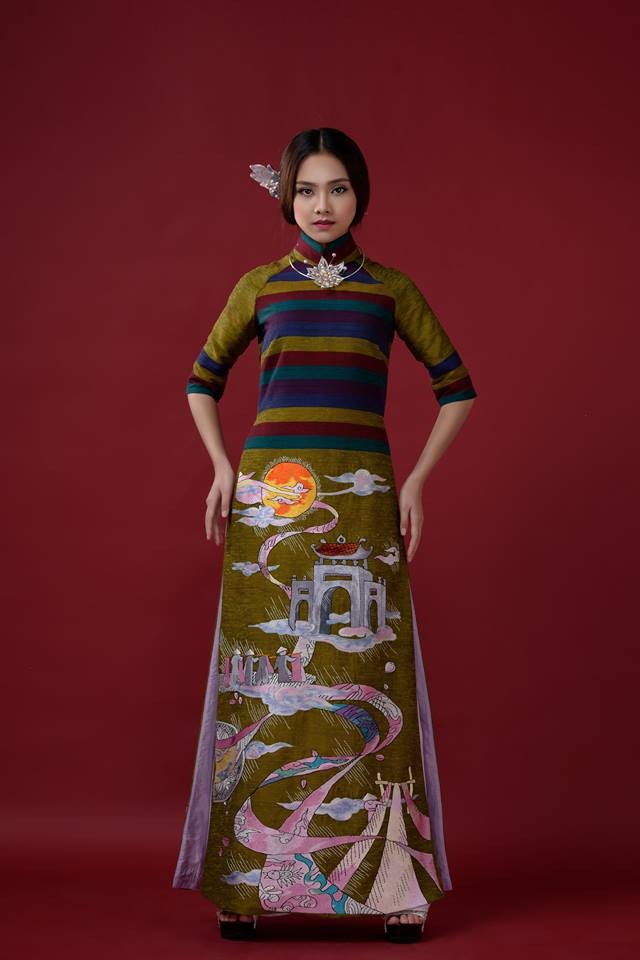 Thí sinh Hoa hậu đẩy tôi đến nghiệp áo dài - ảnh 3