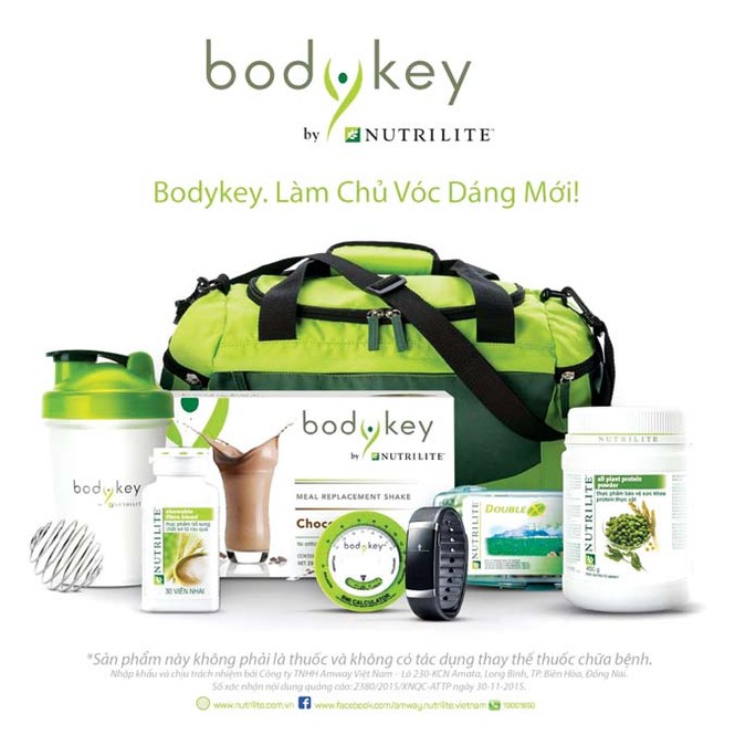 Làm chủ vóc dáng mới với chương trình Bodykey by Nutrilite - ảnh 1