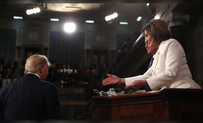 Thông điệp liên bang và mối bất hòa Trump-Pelosi - ảnh 1