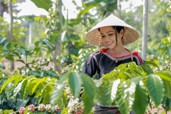'Tết Yêu thương' bận rộn của Hoa hậu H’Hen Niê - ảnh 8