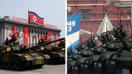 Nhà lãnh đạo Triều Tiên Kim Jong Un lần đầu tiên gặp Tổng thống Nga Putin - ảnh 1