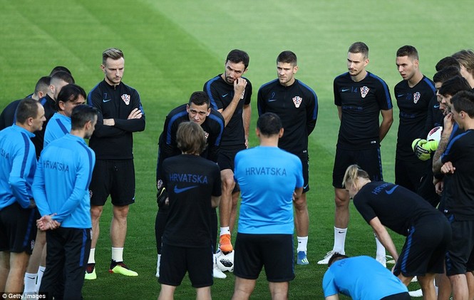 Croatia vắng liền 5 ngôi sao ở buổi 'luyện công' trước chung kết - ảnh 2