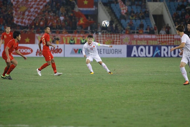 U23 Việt Nam hạ Indonesia nhờ bàn thắng phút bù giờ - ảnh 17