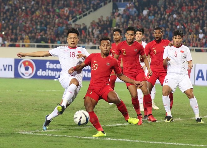 U23 Việt Nam hạ Indonesia nhờ bàn thắng phút bù giờ - ảnh 13