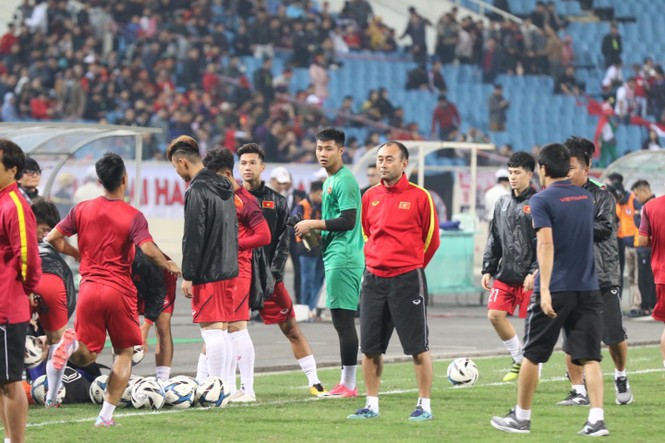 U23 Việt Nam hạ Indonesia nhờ bàn thắng phút bù giờ - ảnh 8