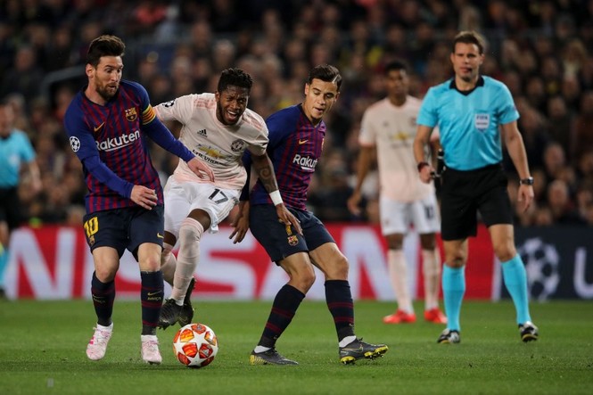 Messi gieo sầu cho M.U, Barcelona vào bán kết Champions League - ảnh 14